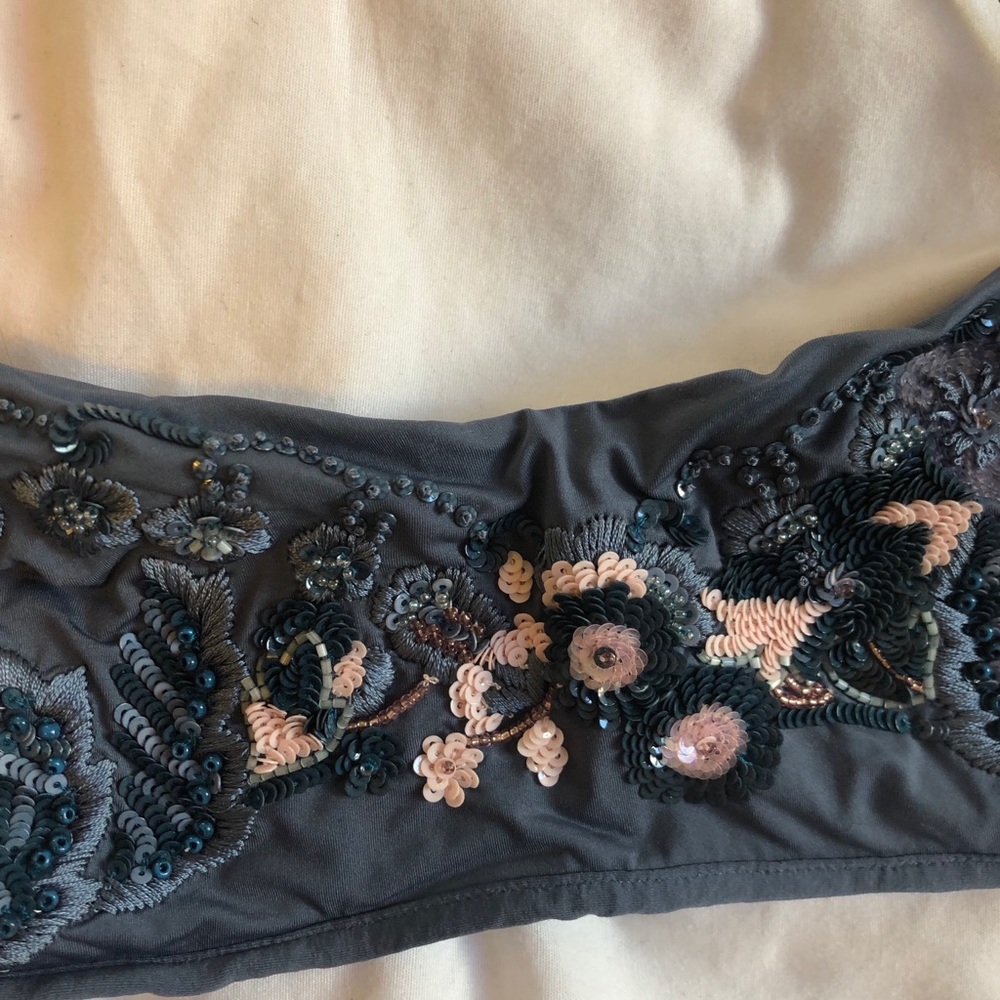 New La Perla Beaded Bathing Suit Top - Picture 3 of 7